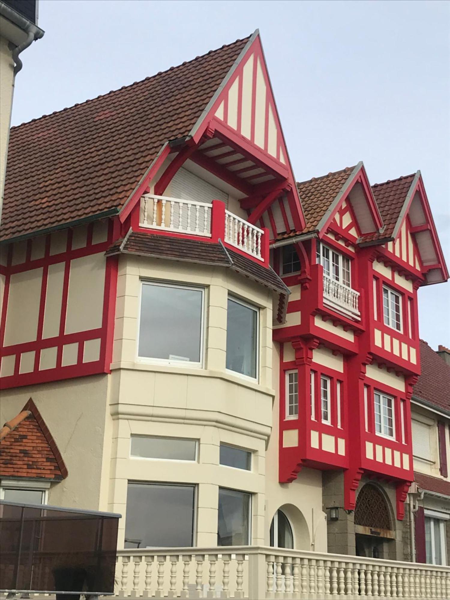 Une Jolie Vue - Appt 2 Pieces Vue Mer Balcon Sud Wimereux Exteriör bild
